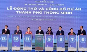 Hà Nội tổ chức Lễ động thổ và công bố dự án Thành phố Thông minh